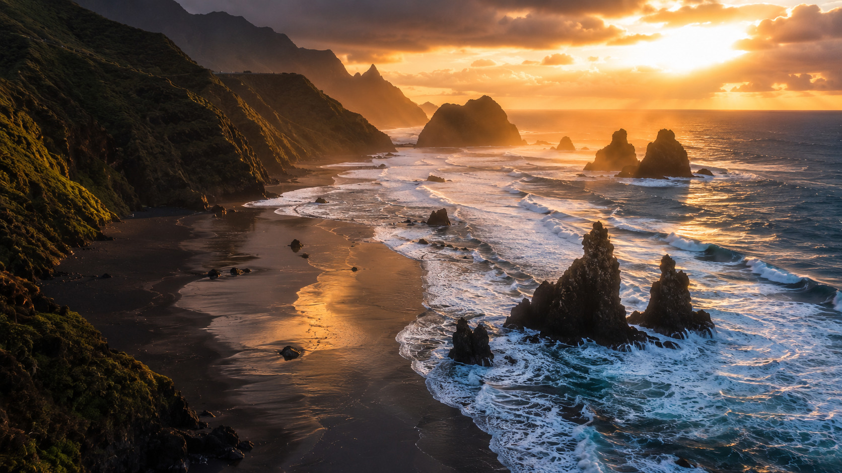 Playa de Benijo — Teneriffas mest dramatiska naturstrand
