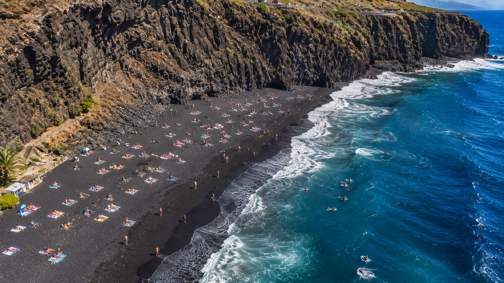 Playa Las Gaviotas — naturiststrand nära Santa Cruz