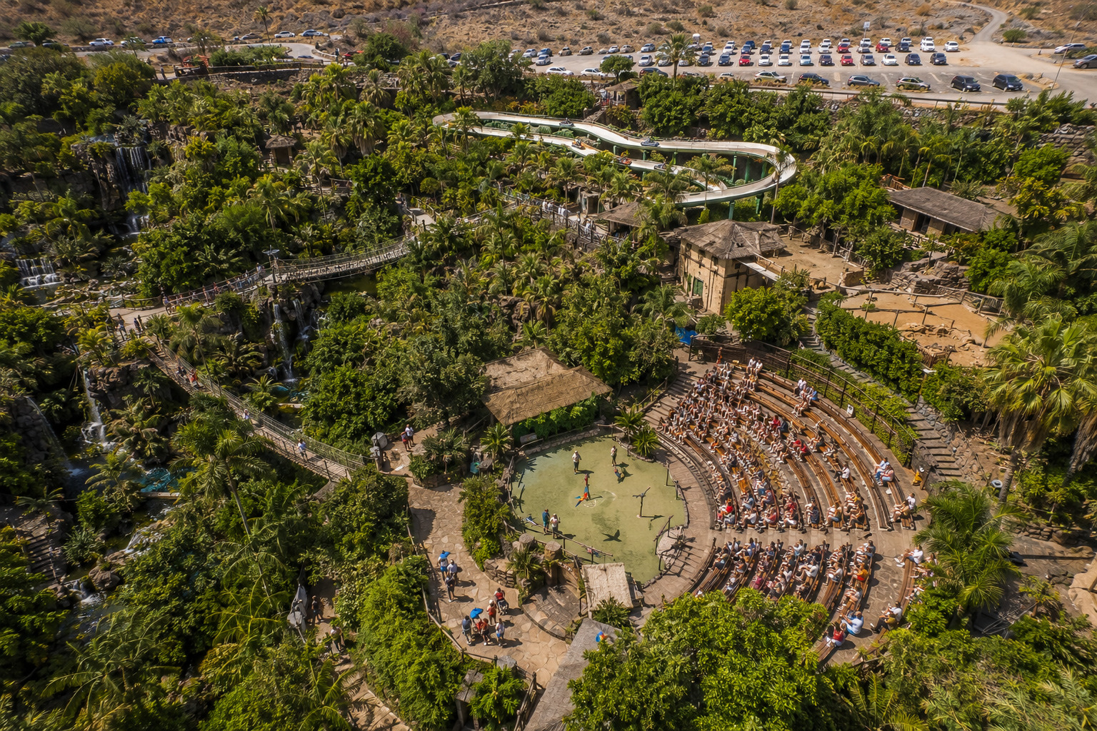 🐒 Monkey Park, Aqualand och Jungle Park — kompletterande familjeval